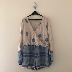 Large Free People Janpath Boho Floral Romper